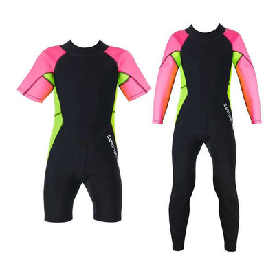 Women'S Color Block Front Zip Wetsuit 2mm Neoprene For Surfing Diving Fashionable Functional - Custom OEM/ODM