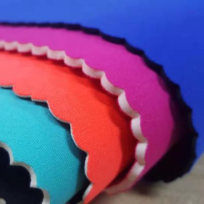 0.5mm Shore A Rubber Neoprene Spandex Fabric Αδιάβροχο για υφάσματα / τσάντες, υπερυχνό, ελαστικό ύφασμα, αδιάβροχο και θερμομονωτικό, υφάσματα εξωτερικού