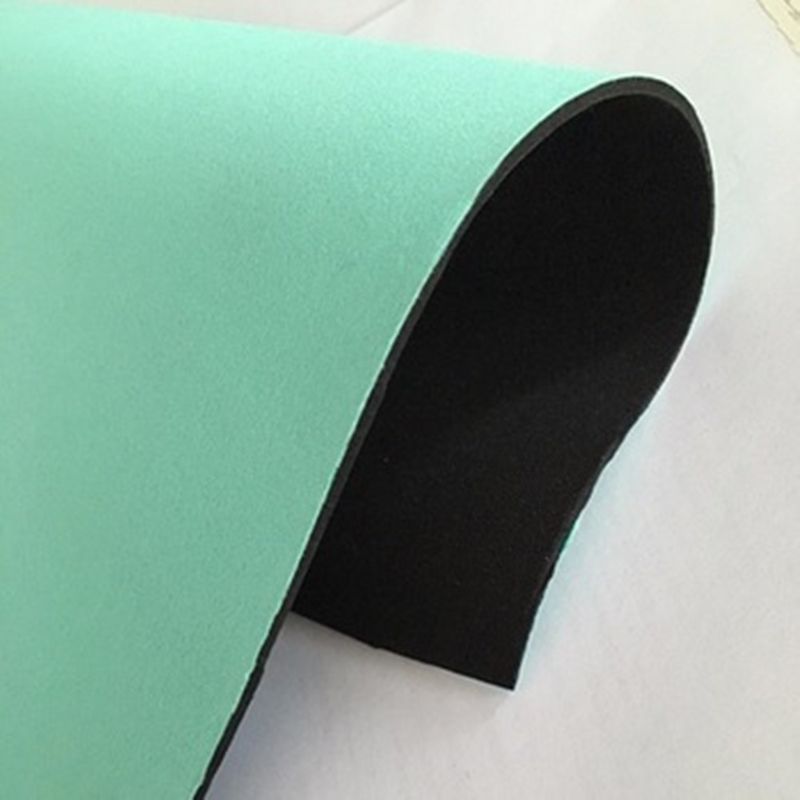 1.5KG/M2 διπλής όψης Neoprene υφασματικό ελαστικό ρόλο για ποντίκι pad, πολυλειτουργικό ύφασμα, αδιάβροχο, μη ολισθητικό, κάλυμμα φλιτζάνι, παπούτσια και ρούχα